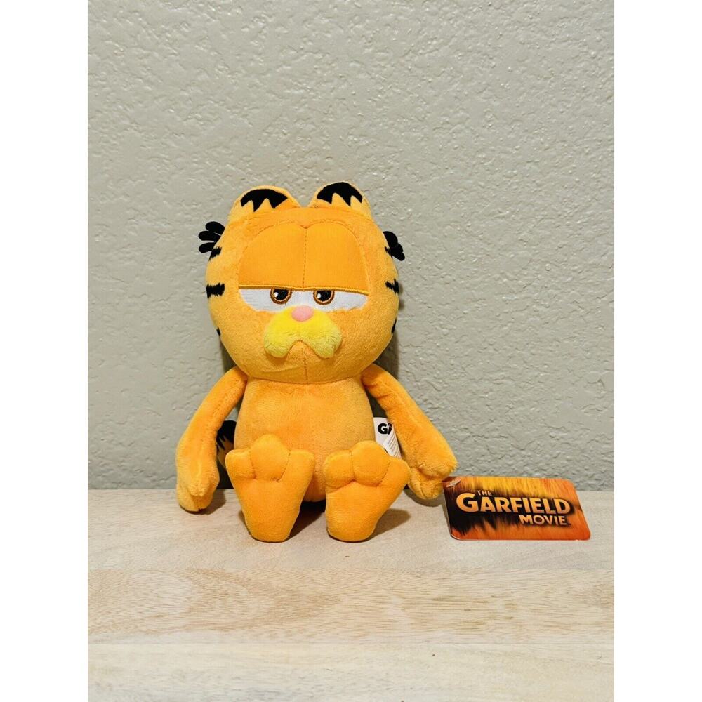 NEW The Garfield Movie Official 8” Garfield Plush Plushie AMC Merch 2024